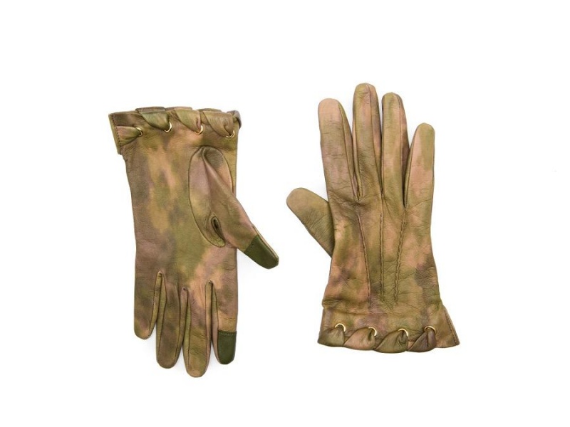 Bosca Lambskin Glove w/ Cashmere Lining Camo Camo | YAUVQ19170