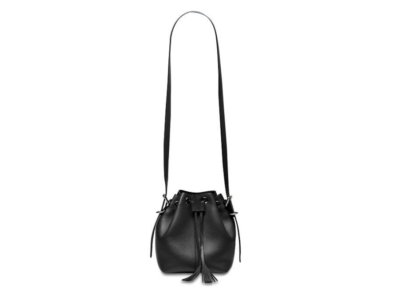 Bosca Mini Bucket Bag Black | QAUWA80442