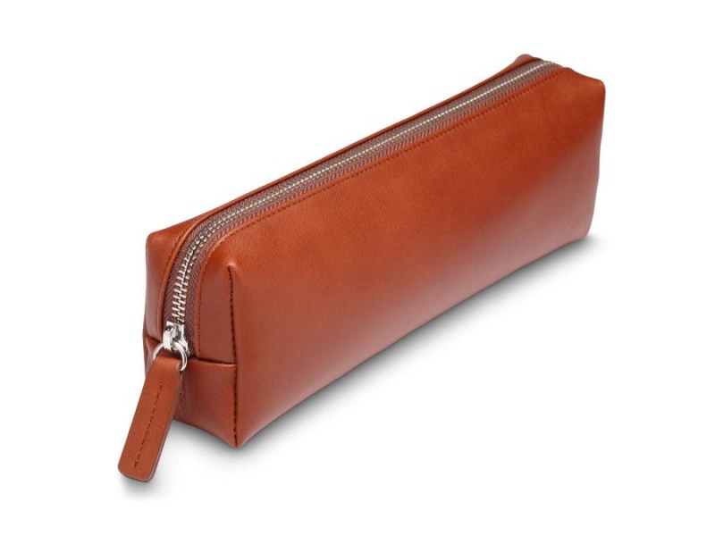 Bosca Pencil Pouch Brown | AUJKU16152