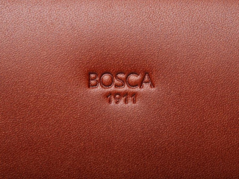 Bosca Pencil Pouch Brown | AUJKU16152