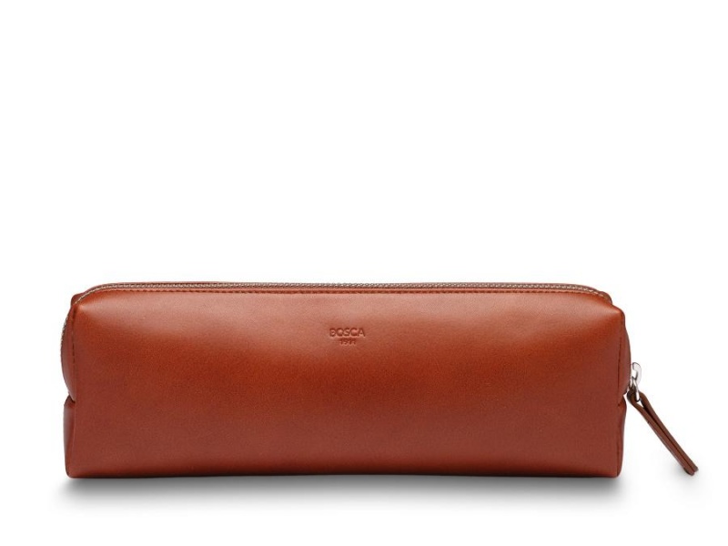 Bosca Pencil Pouch Brown | AUJKU16152