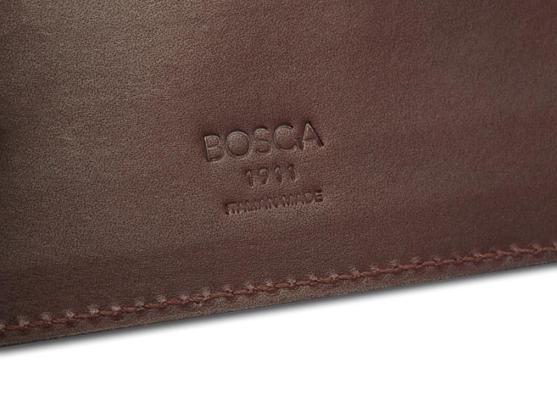 Bosca Slot Card Wallet Brown | AUIIZ45720