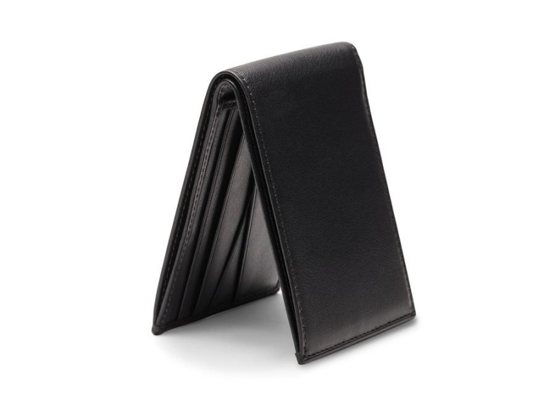 Bosca Small Bifold Wallet Black | AUCIF57308