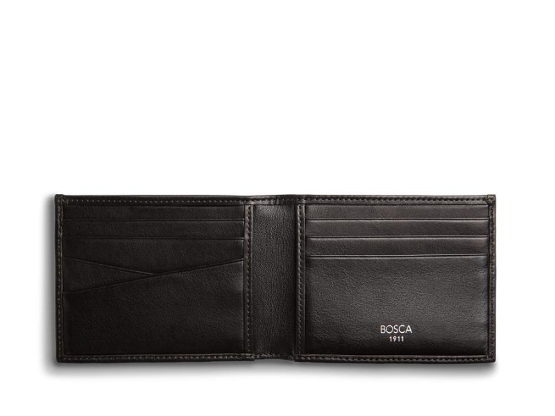 Bosca Small Bifold Wallet Black | AUCIF57308