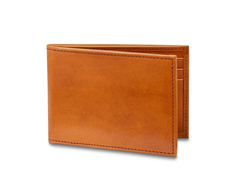 Bosca Small Bifold Wallet Brown | AAUWC73494