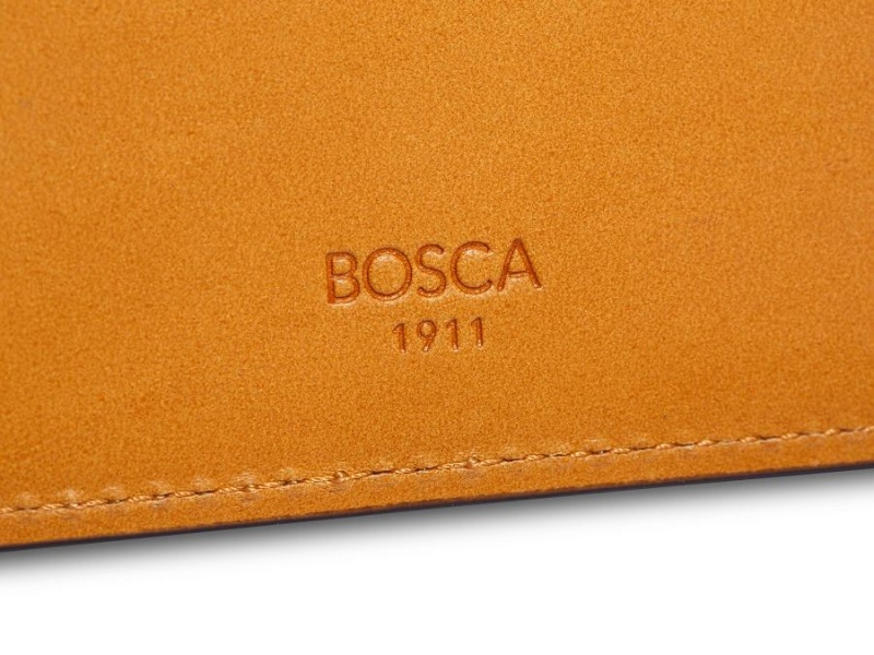 Bosca Small Bifold Wallet - RFID Yellow | SAUNY20340