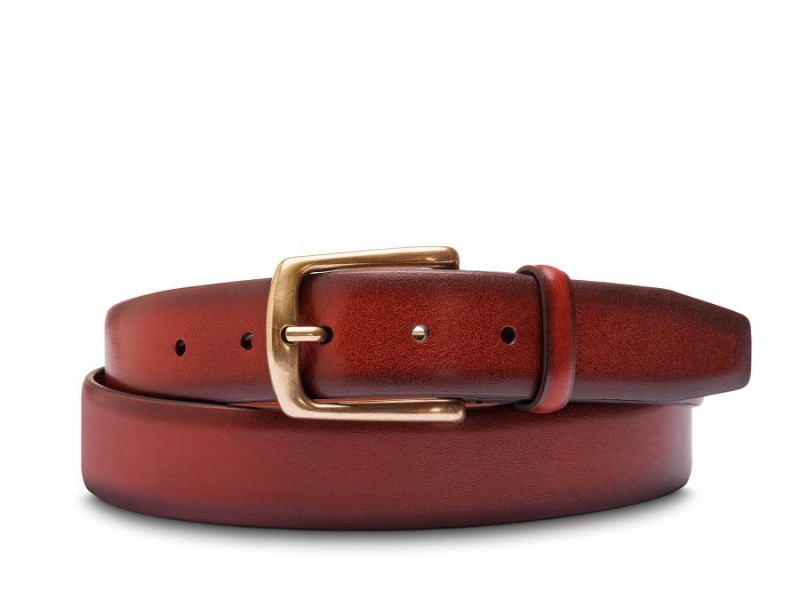 Bosca Smoked Old Leather Belt Brown | EAUVG57989