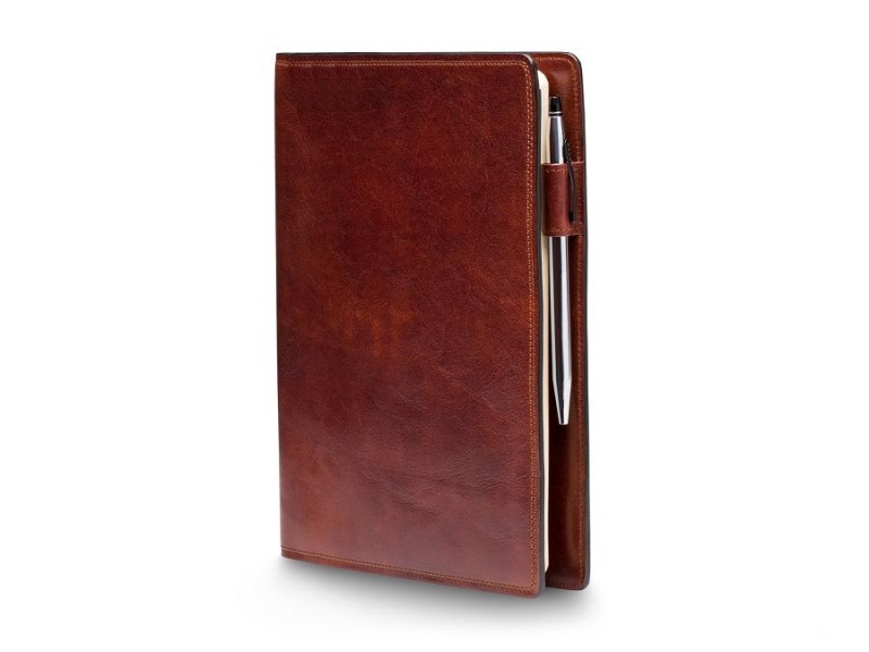 Bosca The Writer's Journal- Large Brown | UAUND99791