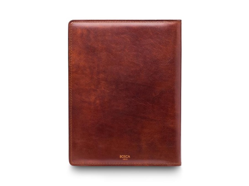 Bosca The Writer's Journal- Large Brown | UAUND99791