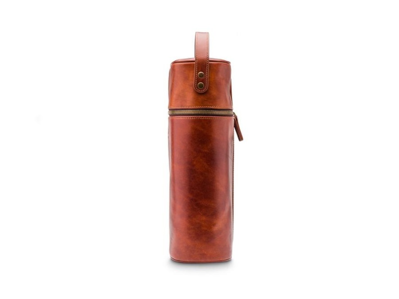 Bosca Two Bottle Wine Case Brown | AUJVR57407