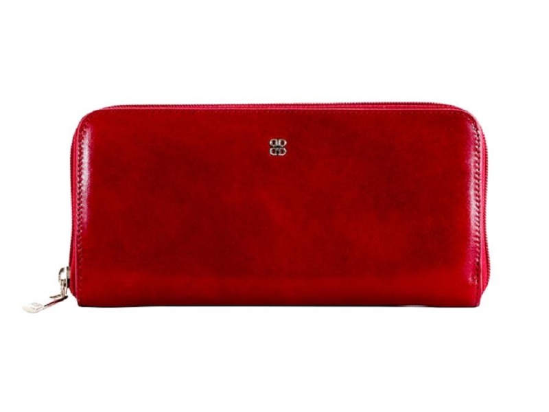 Bosca Zip Around Wallet Red | AUCIF74820